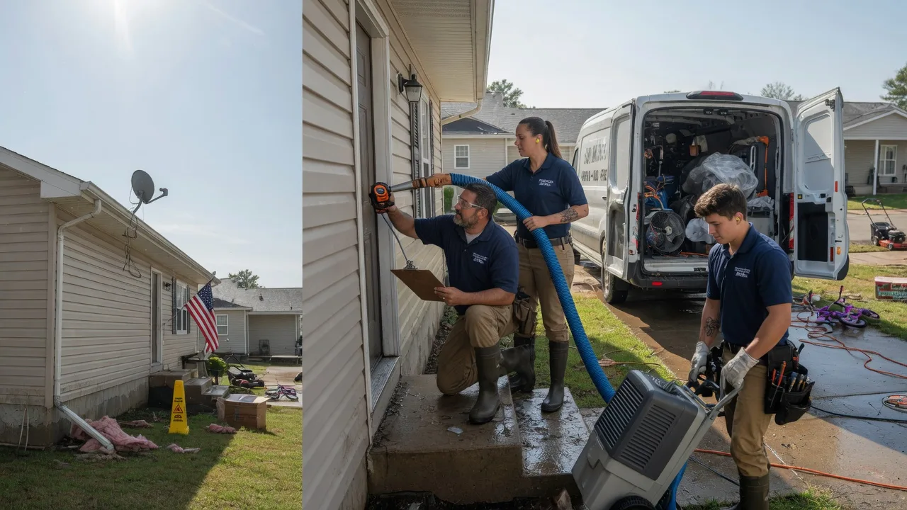 Ceiling Water Damage Restoration in Dryfork, WV near me